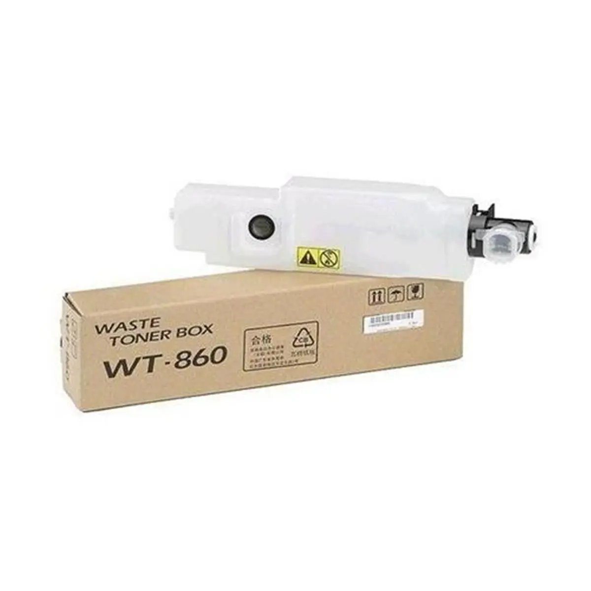 Kyocera BR Taskalfa 3050 Waste Container Hardware - 1-WT860 Part Number, Printer Replacement, Compatible with Kyocera Printers & Scanners, 25000-Page Support