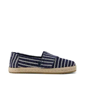 Alpargata Rope 2.0 Kids Espadrille Navy Stripes