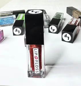 Fiyah Lip Floss High Shine Lip Gloss - Non-Sticky Formula with Shea Butter & Vitamin E for Moisturized Lips - 4.5ml - Lipgloss