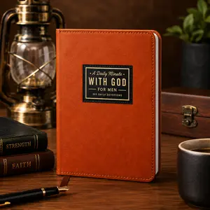 [DealsForYouDays] Men's Devotional Book, Christian Devotional Journal with 365 Daily Reflections, Inspirational Readings & Prayer Journal for Spiritual Growth, Faith Based Personal Growth Notebook, Meaningful Gift for Husband Dad Son