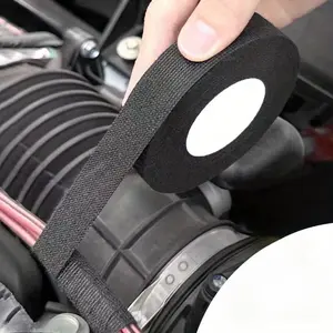 High-temperature Resistant Automotive Electrical Tape, Waterproof Sound & Vibration Dampening Cloth Tape for Wire Harnesses, Car Accessories