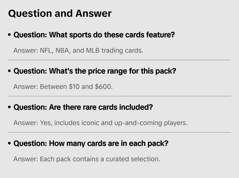 Moneyline Black Pack Multi-Sport Trading Cards