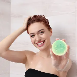 Egyptian Miracles Golden Oasis Shampoo Bar - Vegan and Cruelty Free with Free Reusable Bag and Container and Free Shampoo Bar Dish Conditioner Haircare Aroma Calming Clarifying Daily Gentle Nourishing Oil Plastic