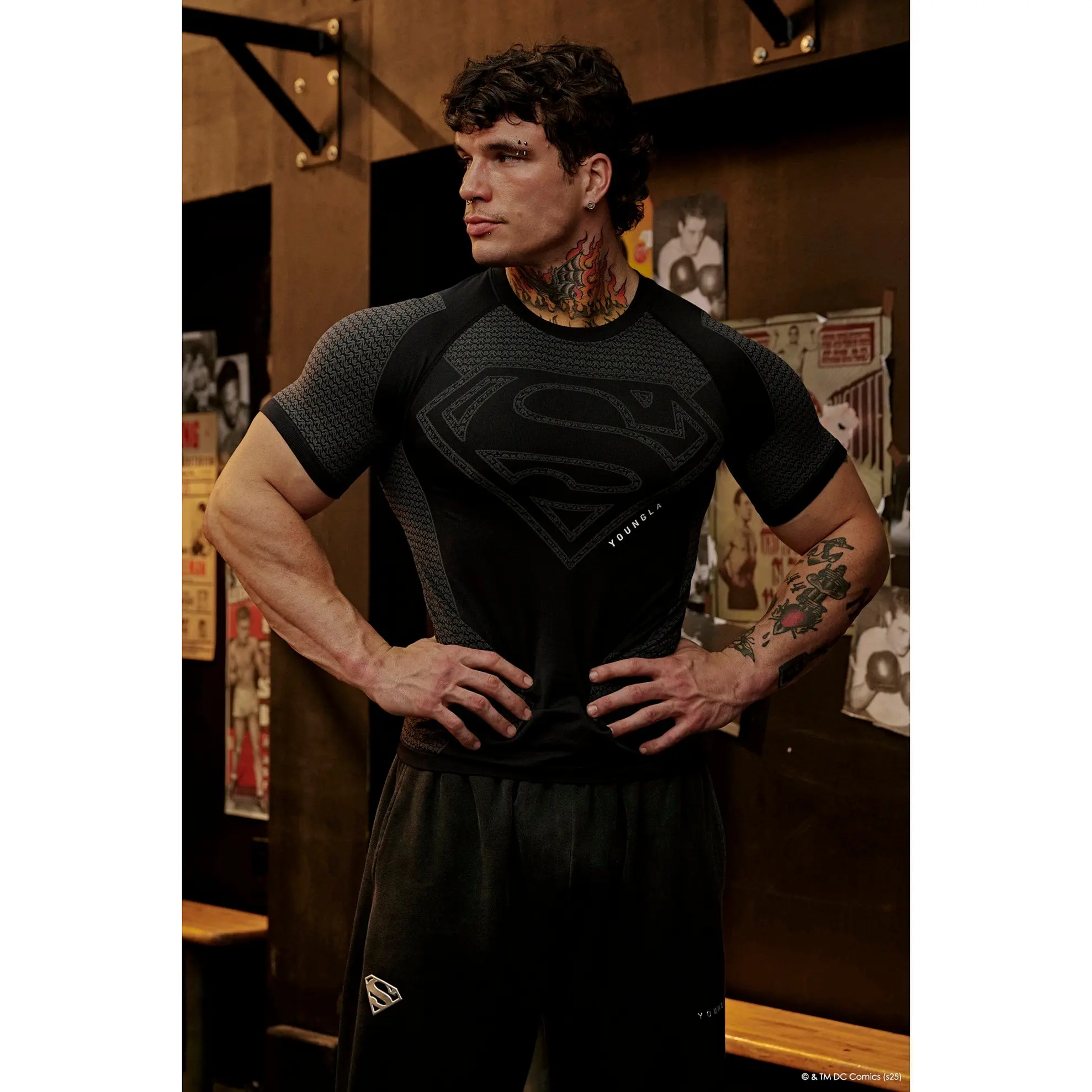 4117 - Superman Compression Tees - TikTok Shop