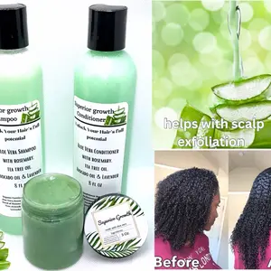 Superior growth Aloe Vera grease with Aloe Vera Shampoo & Conditioner combo
