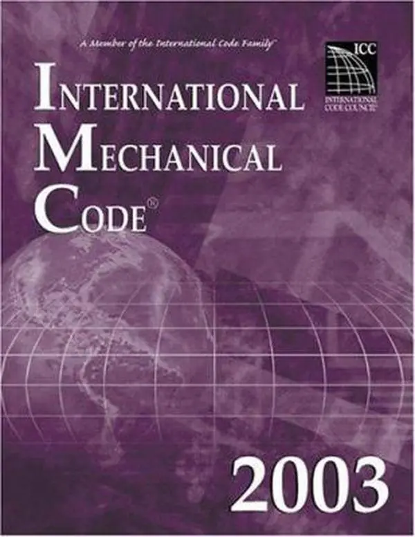 USED Book - International Mechanical Code 2003 (International Code Council Series) by International Code Council (Paperback) - english