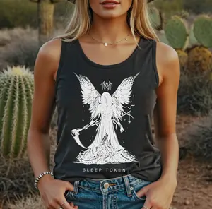 Sleep Token Tank Top, Rock Band Merch