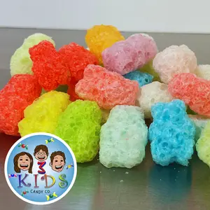 Freeze Dried Sugar Free Gummy Bears Candy Freeze Dried Sugar Free Gummy Bears Candy