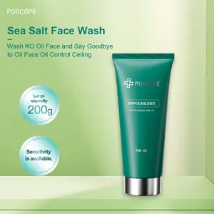 PORCOPE·Facial cleanser oil control cleansing grease soft skin refreshing time sea salt cleanser