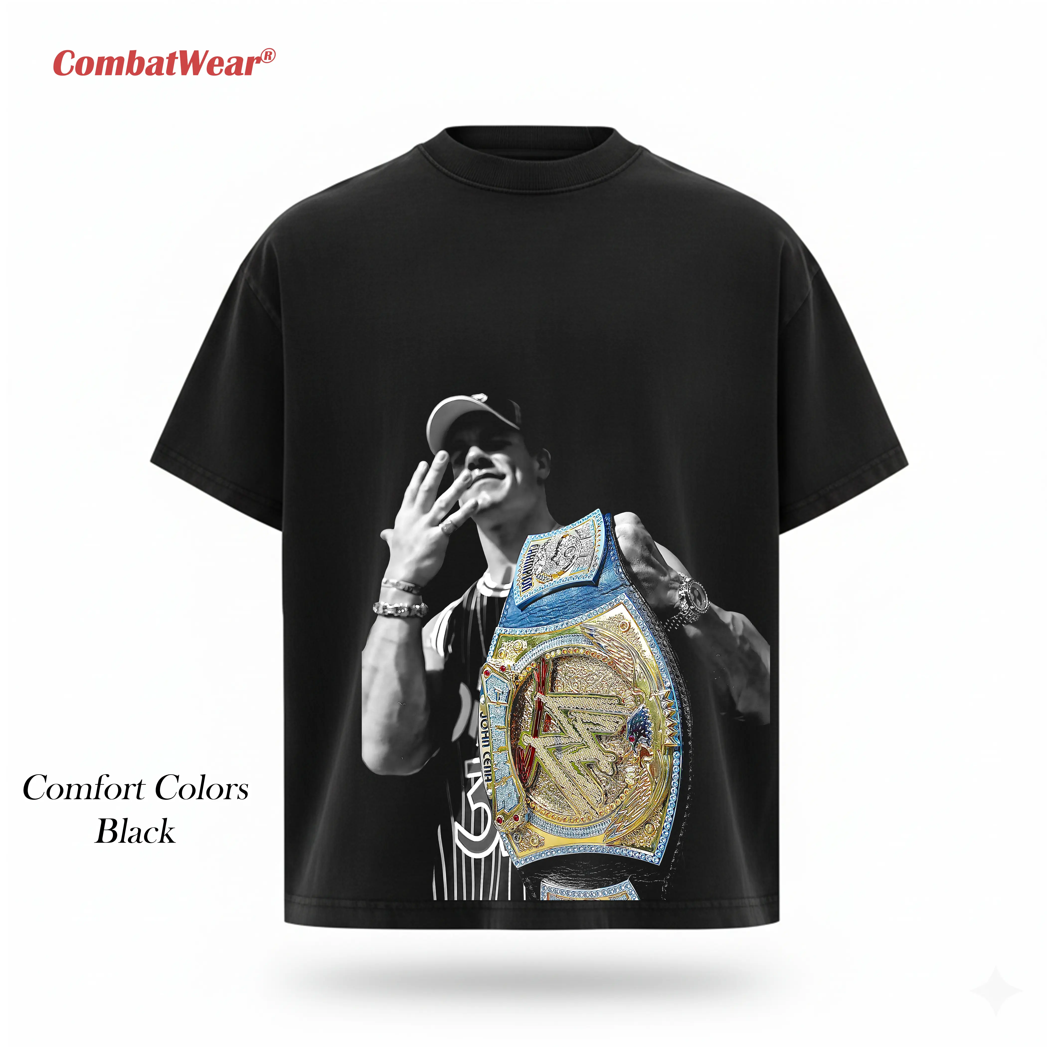 Comfort Colors John Cena Spinner Belt Tee John Cena wrestling graphic shirt