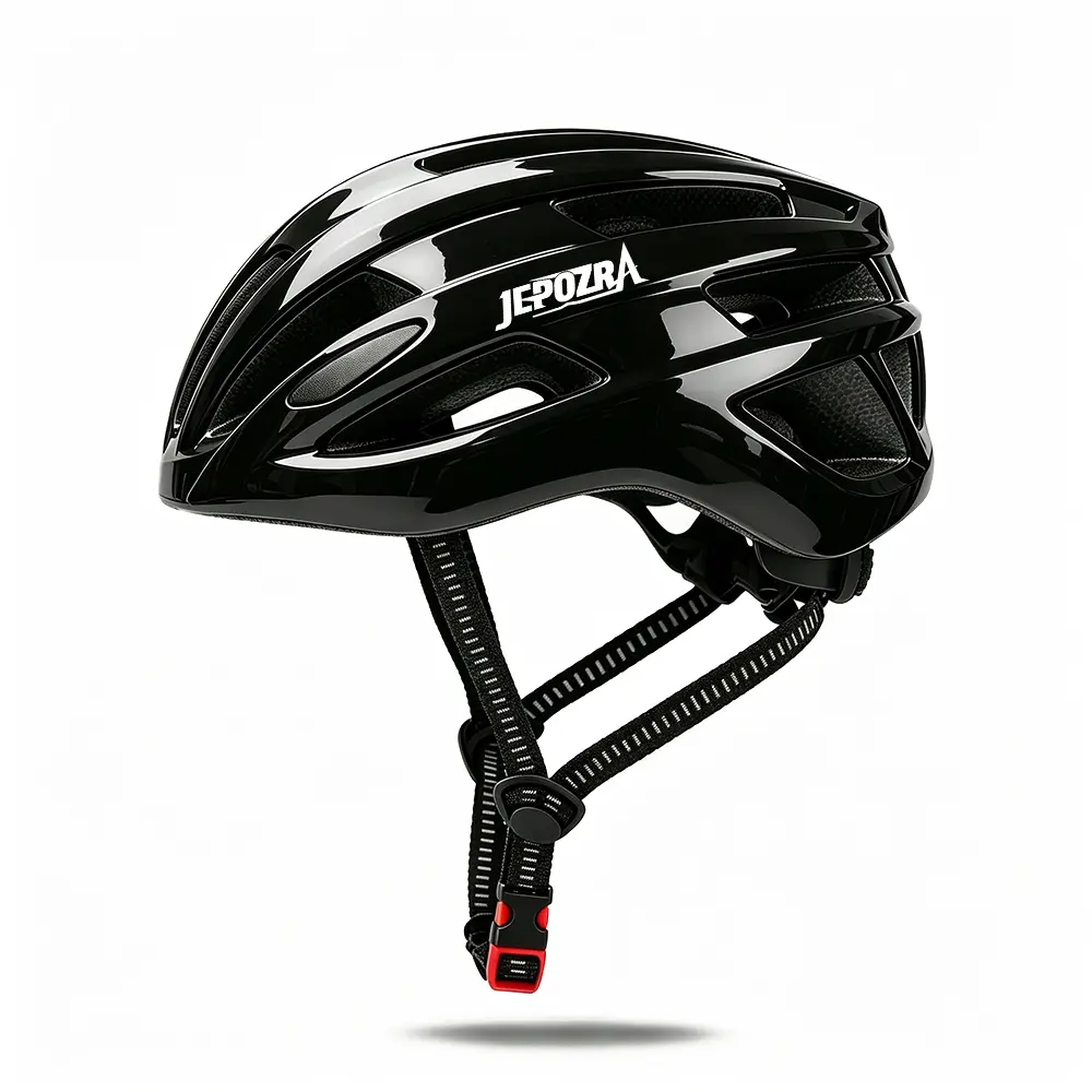 Unisex Integrally-Molded Road Bike Helmet - Lightweight Breathable Wearable Helmet with Adjustable Straps, Outdoor Active Accessories, Bicycle Accessories for Road & Mountain Biking