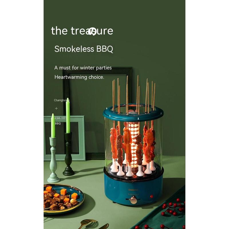 Automatic Multi-function Smoke-free Skewers Machine