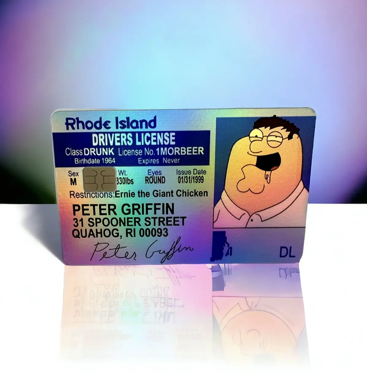 Peter Holographic Vinyl Skins - Credit Card Skin, With Easy Pull Tabs  Self-Adhesive, Easy Installation, High Quality UV Resistance