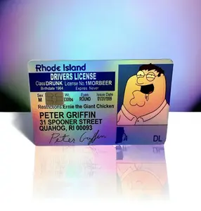 Peter Holographic Vinyl Skins - Credit Card Skin, With Easy Pull Tabs  Self-Adhesive, Easy Installation, High Quality UV Resistance