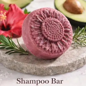 Anaiah Botanicals Shampoo Bar Jamaica Romero & Aguacate Natural Hair Care for All Types Gentle Effective Formula Eco Friendly