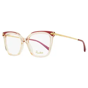 Pomellato Overlay Eyeglasses PM0094O 003 Transparent Rose/Gold 52mm
