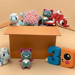 Build a Box Live - Personalize Your Box with 3D Printed Figurines - Interactive Shopping Experience - Collectible Room Decor - Safe PLA Materials - Craftsmanship & Quality