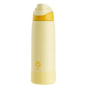 FJbottle Insulated Water Bottle with Adjustable Handle, 24 oz/32 oz Stainless Steel Bottle for Gym & Travel