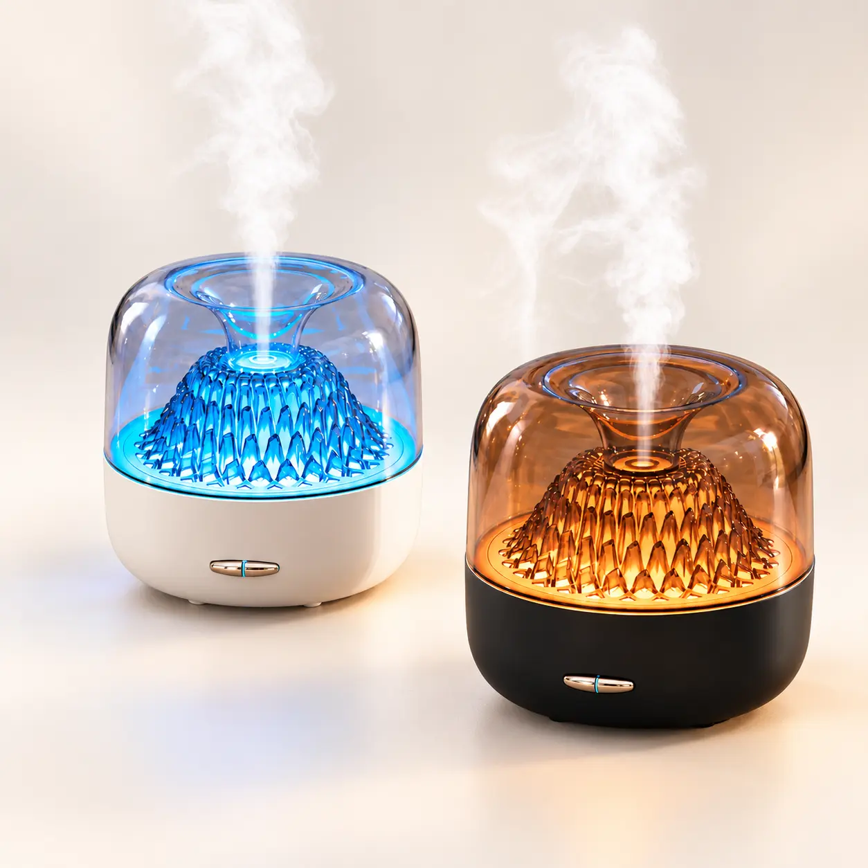200ML Ultrasonic Essential Oil Diffuser, USB Powered Aroma Humidifier with Cool Mist, Compact Aromatherapy Diffuser for Bedroom, Office, Desk, Travel & Home Decor