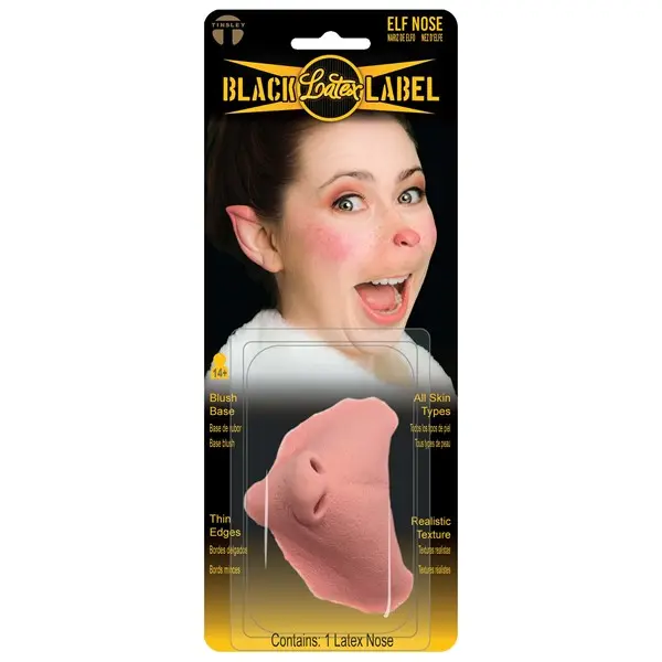 Latex Christmas Elf Nose