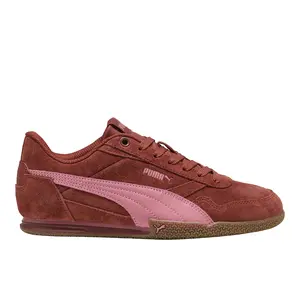 PUMA Womens Bella Donna Sd Lace Up Sneakers Shoes Casual - Red