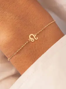 Constellation Design Bracelet, Constellation Name Bracelet for Women & Girls, Stackable Bracelet, Stainless Steel Jewelry for Party, Daily Clothing Decor, Birthday Gift