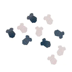 Navy & Pink Baby Onesie Confetti