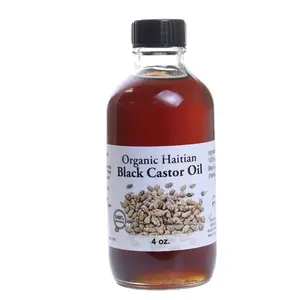 Haitian Organic Black Castor Oil for Hair and Skin Rejuvenated