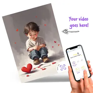Video Greeting Card with AR*: Customize with Personal Video