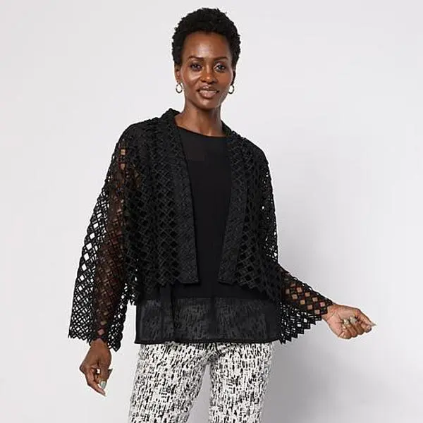 MarlaWynne WynneLayers Novelty Kimono Jacket