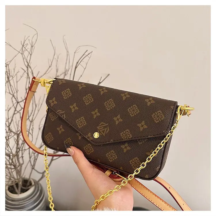 Super fire retro small bag women's winter new niche presbyopia chain envelope bag high-end shoulder messenger bag