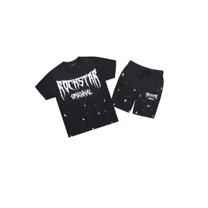 Twinkle Black/White T-Shirt/Short Set