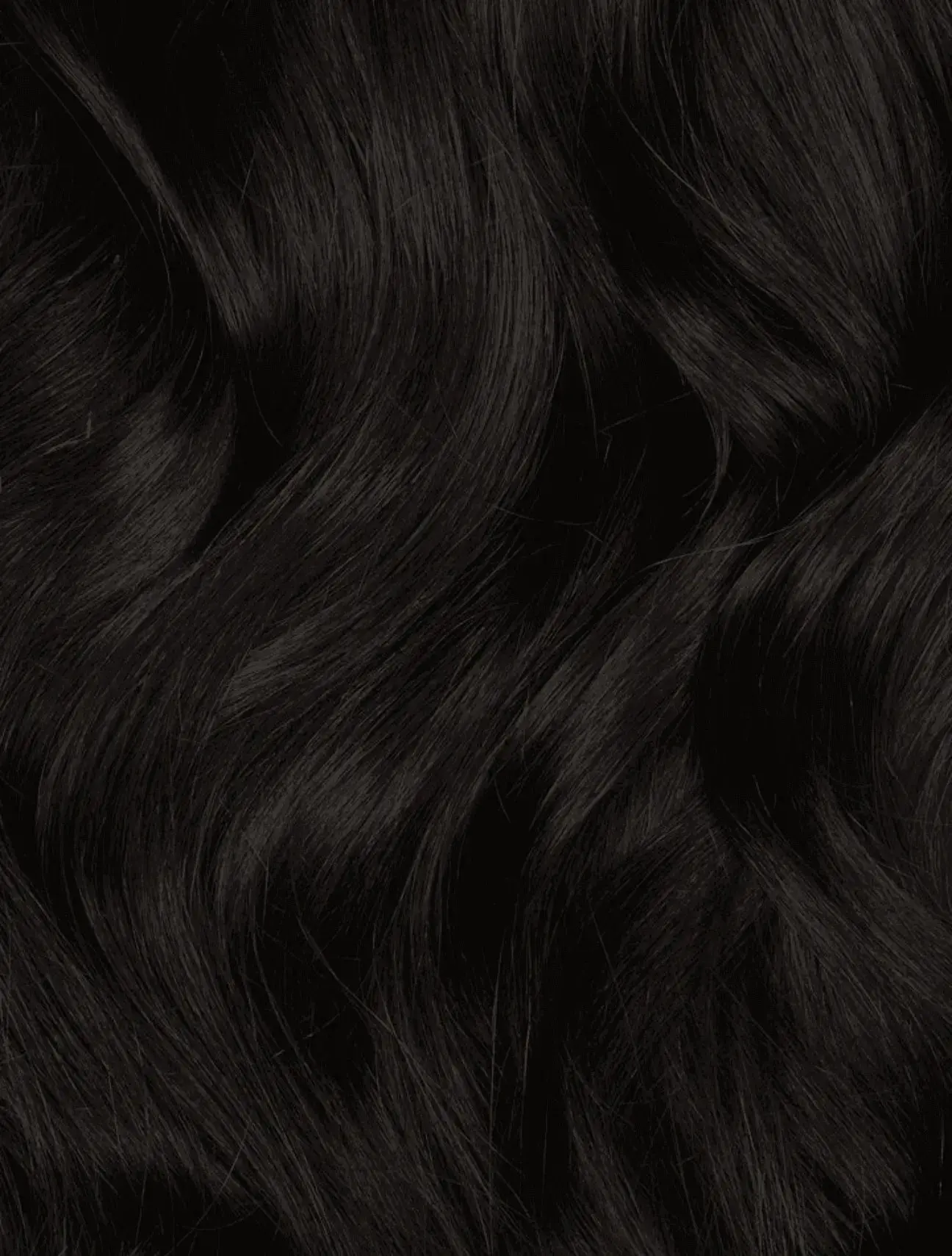 Off Black (1B) 20" Single Weft - Clip-Ins