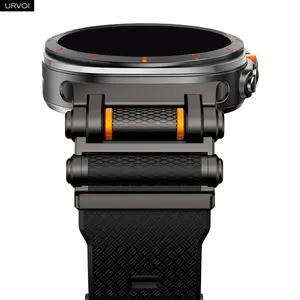 URVOI band for Galaxy Watch Ultra 2025 47mm Smartwatch Strap Liquid silicone rubber strap secure pin buckle easy fit Stress-relief rotating wheel