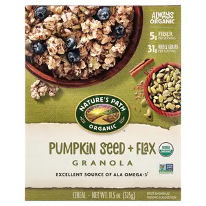 Nature's Path Organic Pumpkin Seed + Flax Granola Cereal, 11.5 oz (325 g)
