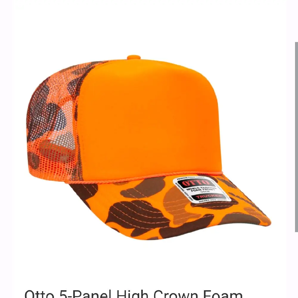 neon orange camo