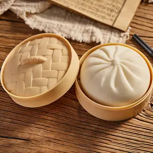 Dumpling Squishy Mystery Box - Kawaii Bao Bun Fidget Toys, Cheap Squishies & Soft Sensory Desk Toy for Stress Relief