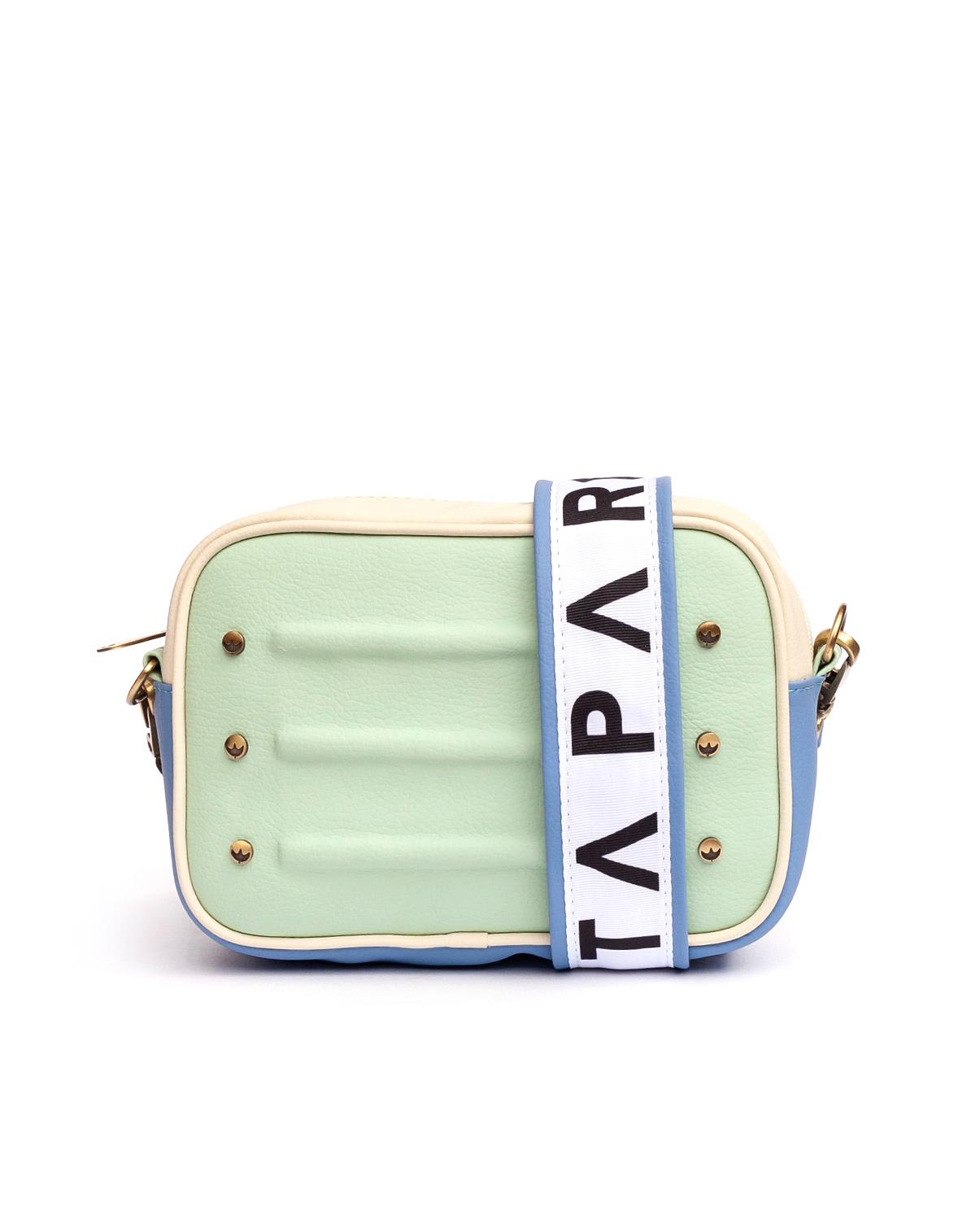 Women's Fashion Saddle Crossbody Bag - Cartera Bandolera PARCHITA 100% colombiano Bolso Nuba Crossbody Bag Women Green/Mint