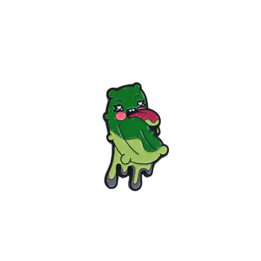 Slimeatory Pickle Lick pin
