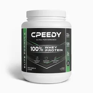 CPEEDY Advanced 100% Whey Protein Isolate Powder, Vanilla – 22g Protein, MCT Oil, Apple Pectin, Stevia Sweetened, Non-GMO, Vegetarian