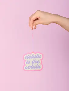 Delulu is the Solulu Air Freshener