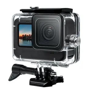 Underwater Waterproof Diving Housing for GoPro 9/10 Black,60M/197FT Protective Underwater Diving Housing Shell Accessories