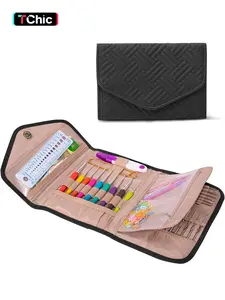 Crochet Hook Case - Foldable Organizer - Knitting & Crochet Supplies Holder