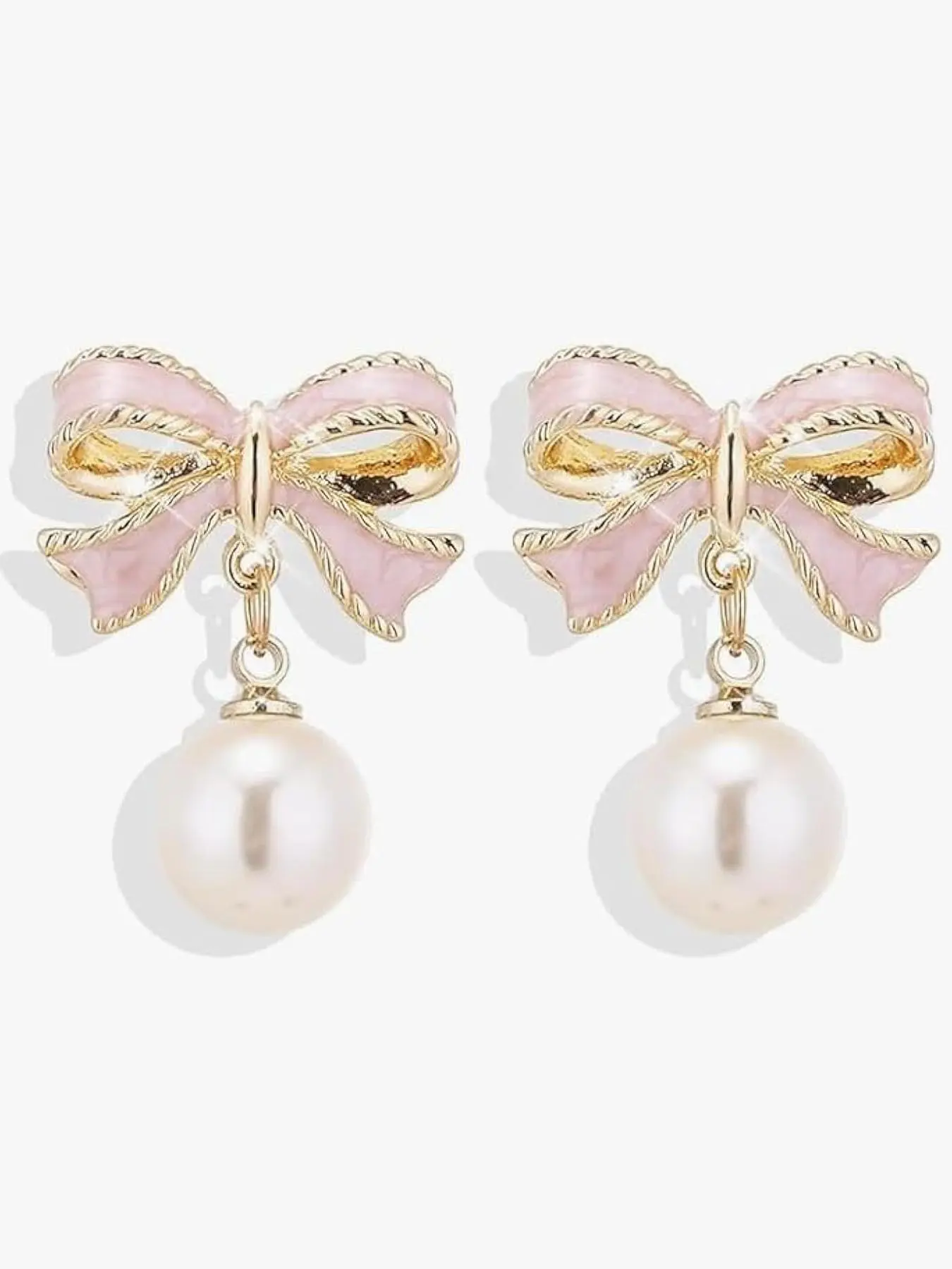 Bowknot Design Earrings, Fashionable Dangle Statement Earrings for Women, Trendy All-match & Exquisite Jewelry for Birthday Gift, Jewelry Gifts