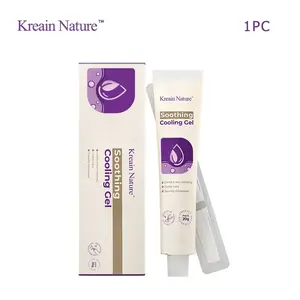 Kreain Nature 4 Hemorrhoid Gel Carthamus Seed Scutellaria Baicalensis Extract Carboxymethylcellulose Purple Daisy Apply to the Skin Used for Eliminating Hemorrhoids