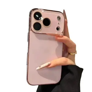 Minimalist Phone Case for 17 16 15 14 13 Pro Max 3 Camera Anti-Scratch Stylish Protection & Sleek Design