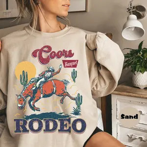 Cowboy 90s Vintage Sweatshirt, Western Shirt, Retro Country Sweatshirt, Cowboy Bull Sweater, Cool Gift For Him, Soft Oversize Sweatshirt