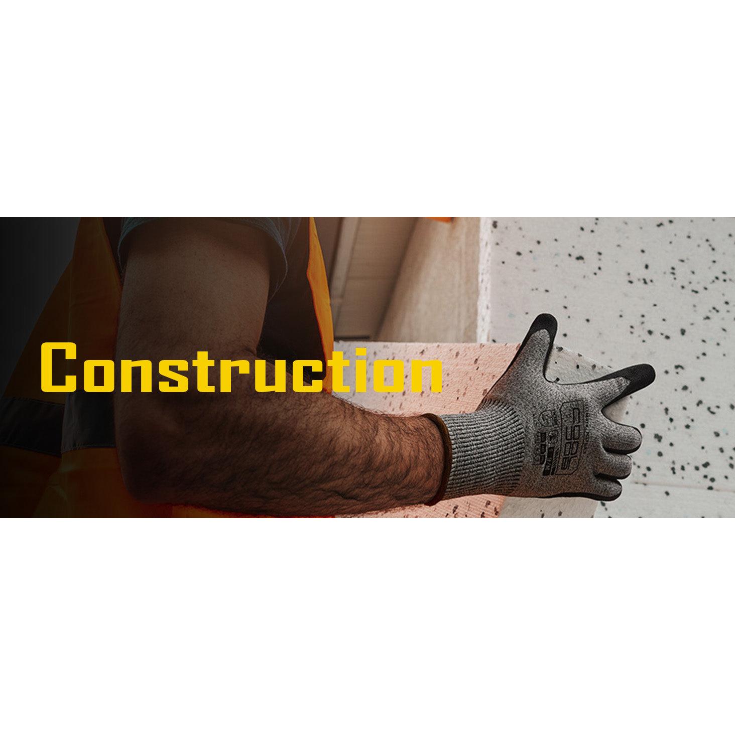 COOLJOB A3 Cut Resistant Safety Work Gloves, Touchscreen, Fishing Gloves(Black)