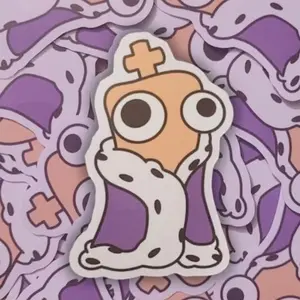 Kinger | The Amazing Digital Circus Inspired | Kinger Vinyl Sticker 2.5 Waterproof Silly | Amazing Digital Circus | TADC | Meme | Pomni