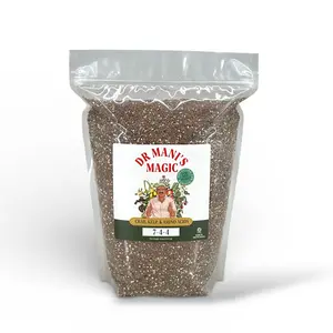 Organic Fertilizer | Crab, Kelp & Amino Acids (7‑4‑4) | Long-Lasting, Burn-Free Boost | Slow-Release Power for Steady Plant Growth